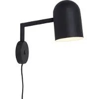 It´s about RoMi - Wandlampe Marseille - Schwarz - 29x12x27cm