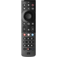 One For All URC 7945, DTT, DVD/Blu-ray, TNT, TV, IR Wireless, Drucktasten, Schwarz