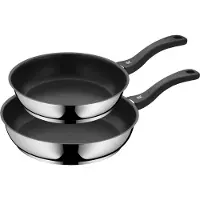 WMF Pfannen-Set "Devil", Cromargan Edelstahl Rostfrei 18/10, (Set, 2 tlg.), Induktion