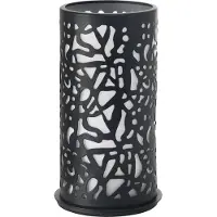 Multi Lysestage Twist ?75xH140 mm Metal Sort,4 stk/krt