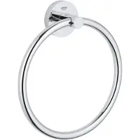 GROHE Start QuickFix Handtuchring, klebbar, chrom