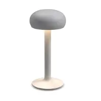 Eva Solo Emendo Portable Tischleuchte Cloud - , Emendo, dimmbar, Grau, für Wohnzimmer, Aluminium, Modern