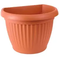Prosperplast 2.8l Terra Collection 22x22x16 Cm Flowerpot Orange