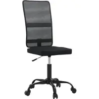 vidaXL Bürostuhl Schwarz Netz