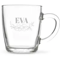 Yoursurprise Teeglas mit Gravur (6 Stück)