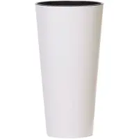 Prosperplast 8l Tubus Slim Collection 20x20x38.1 Cm Za4052 Flowerpot Durchsichtig