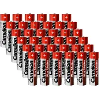 Camelion Batterie Plus Alkaline LR6 Mignon AA 28+8 Stk.