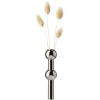 STOFF Nagel - Vase - Black Chrome