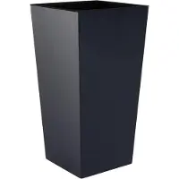 Prosperplast High Flowerpot 7.2l Urbi 17x17x32.5 Cm Schwarz