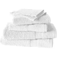 De Witte Lietaer Waschlappen Helene Weiß (6er Set)