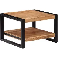 vidaXL Couchtisch 60x60x40 cm Massivholz Akazie