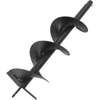 vidaXL Schneckenbohrer Stahl 200 mm