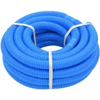 vidaXL Poolschlauch Blau 32 mm 12,1 m
