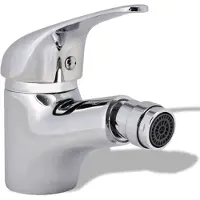 vidaXL Badezimmer Bidet Mischbatterie Chrom