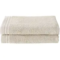 De Witte Lietaer Duschtücher Imagine Beige (70 x 140 cm) (2er Set)