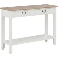 vidaXL Konsolentisch Holz