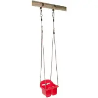 Intergard Babyschaukel Holzschaukel Spielgeräte