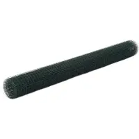 vidaXL Drahtzaun Stahl mit PVC-Beschichtung 10x1,5 m Grün