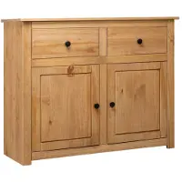 vidaXL Sideboard 93x40x80 cm Kiefernholz Panama