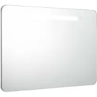vidaXL LED-Spiegelschrank 80x9,5x55 cm