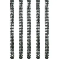 vidaXL Maschendraht 5 Stk. HDPE 1 x 1,2 m Grün