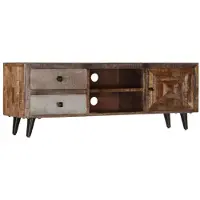 vidaXL TV-Schrank 118x30x40 cm Massivholz Mango