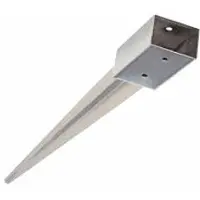 Intergard Einschlagbodenhülsen edelstahl V2A 91/900mm