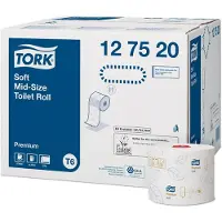 Tork Premium toaletni papir Compact 2 role 90 m x 10 cm 27 rola