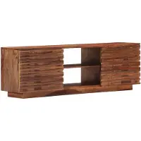 vidaXL TV-Schrank 120x30x40 cm Massivholz Akazie
