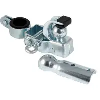 Mirage Fahrradanhängerkupplung Silber