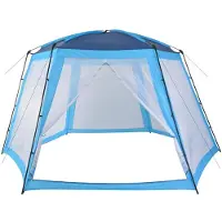 vidaXL Pool-Zelt 500x433x250 cm Blau