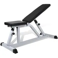 vidaXL Multi Hantelbank Traninigsbank Fitness Kraftstation