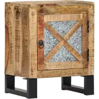 vidaXL Nachttisch 40 x 30 x 50 cm Mangoholz Massiv