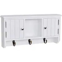 vidaXL Wandschrank Für Schlüssel Und Schmuck Mit Türen Und Haken