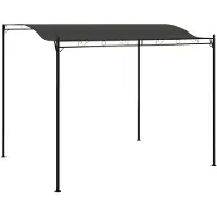 vidaXL Pavillon 3x2,4 m Anthrazit