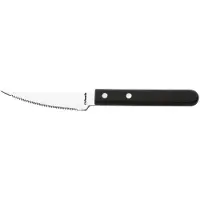 Amefa PIZZA Steakmesser Vollheft schwarz - 12 Stück