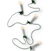 Lumineo Klassische LED-Kerzenlichter - 16 Lichter - 6m