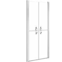 vidaXL Duschtür Transparent ESG 91x190 cm