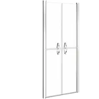 vidaXL Duschtür Transparent ESG 96x190 cm