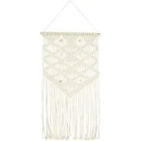 vidaXL Makramee Wandbehang 40x80 cm Baumwolle