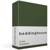 Beddinghouse Topper Spannbettlaken Dark Green (Jersey)-80/90 x 200/220 cm