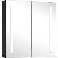 vidaXL LED-Spiegelschrank fürs Bad 62x14x60 cm