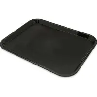 Carlisle Tablett Cafe 45 x 36 cm Polypropylen BPA-frei Foodsafe Schwarz