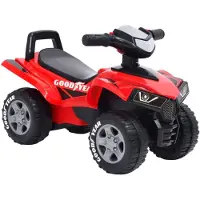 vidaXL Aufsitz-Quad für Kinder Good Year Rot