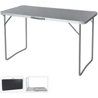 Soellaart Rechteckiger Campingtisch - Grau - 120X60x70cm