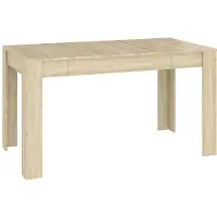 vidaXL Esstisch Sonoma-Eiche 140x74,5x76 cm Holzwerkstoff