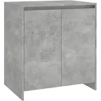 vidaXL Sideboard Betongrau 70x41x75 cm Holzwerkstoff