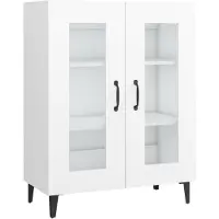 vidaXL Sideboard Weiß 69,5x34x90 cm Holzwerkstoff