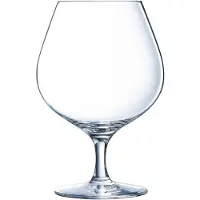 Big Buy Cooking Set de Copas Chef&Sommelier Spirits Licor Transparente Vidrio 720 ml (6 Unidades)