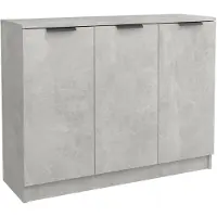 vidaXL Sideboard Betongrau 90,5x30x70 cm Holzwerkstoff